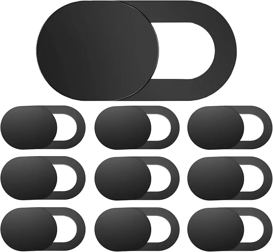 Sounce Laptop Camera Cover Webcam Cover Slider Ultra Thin Privacy Protection Slide Blocker for Laptop PC MacBook Tablet Sm...